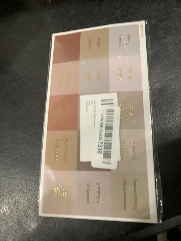Photo 2 of Thinkor Laminated & Repostion Bible Tabs, Gold Foil Large Print Christian Gift for Women and Men, Easy to Read and Apply Bible Journaling Tabs (Gold Earth Tone)