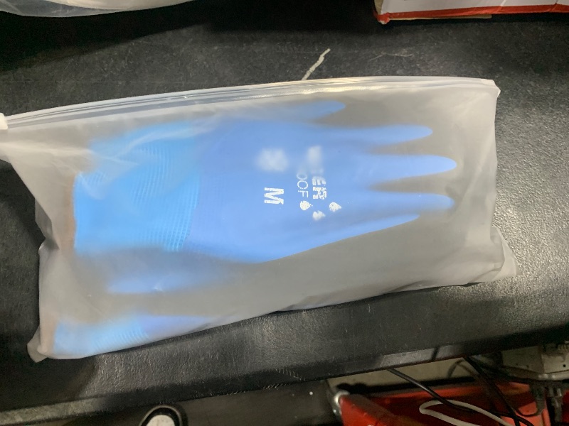 Photo 1 of Ansell HyFlex 11-818 Mechanical Protection Gloves - S, Blue (Pack of 1)