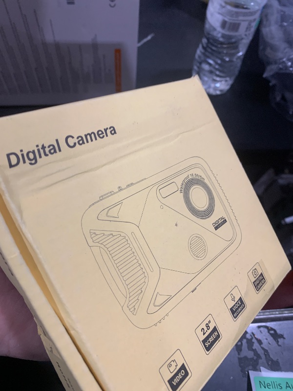 Photo 1 of 4K Waterproof Digital Camera with 32GB Card Underwater Digital Camera for Kids Point and Shoot Camera for Teens Students Boys Girls