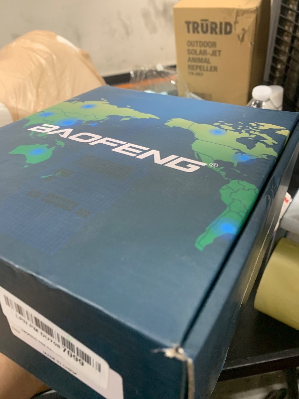 Photo 1 of BAOFENG 5RM GMRS Radio Handheld, Long Range Two Way Radios, NOAA/FM/UHF/1.25M/VHF Receiver & Scanner, 999 CH, 2500mAh Type-C Battery, Frequency Match- 2 Pack Full kit