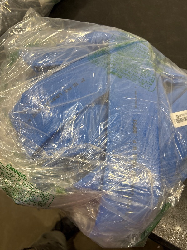 Photo 1 of DAVCO 2" ID × 25 ft Pool Backwash Hose, Heavy Duty Reinforced Blue PVC Lay Flat Water Discharge Pump Hoses For Swimming Drain Pools and Clean Filters, with Aluminum Camlock C and E Fittings