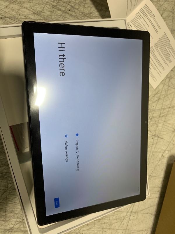 Photo 1 of Android 14 Tablet, 10.1 Inch Android Tablet PC, 8GB RAM 128GB ROM 1TB Expand, 8000mAh Battery, Octa-Core 10.1 Inch with 13MP+8MP Camera/Bluetooth/GPS/WiFi/HD Display (Dark Gray)