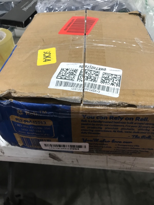 Photo 1 of Reli. Poly Mailers 10x13 | 500 Pcs Bulk | Envelopes | White Packaging Bags for Shipping | Non-Padded Polymailers, Self Sealing Shipping Bags for Clothing, Bulk (White)