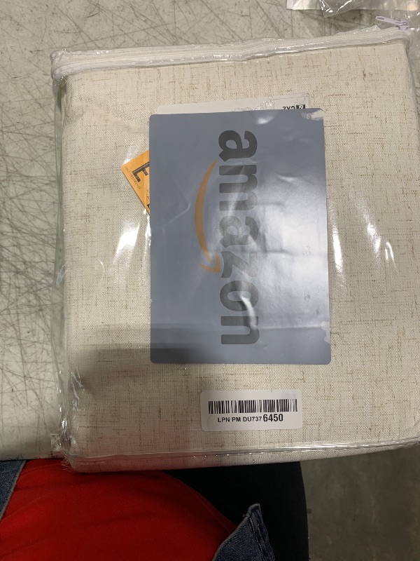 Photo 1 of Tan curtains. Size unknown 