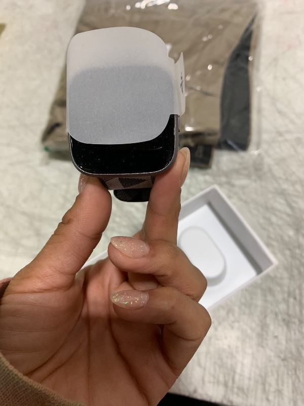 Photo 1 of Fitbit Versa 2 Special Edition Health and Fitness Smartwatch with Heart Rate, Music, Alexa Built-In, Sleep and Swim Tracking, Smoke Woven/Mist Grey, One Size (S and L Bands Included)