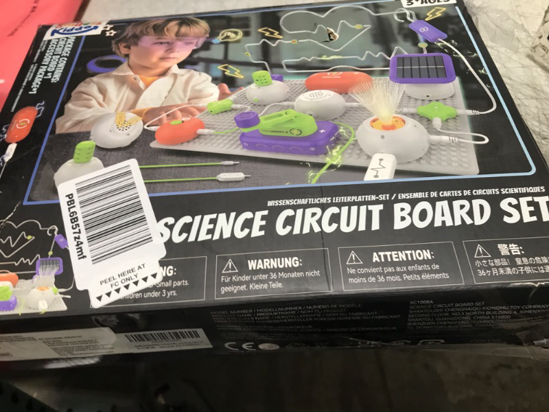 Photo 1 of Science Kits for Kids - STEM Kits for Kids, Electronics Exploration Kit, Over 150 Projects, 14 Circuit Parts, STEM Educational Toy Gifts for Kids Boys Girls Ages 3 4 5 6 7 8 9 10 11 12