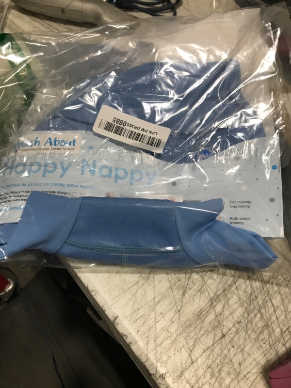 Photo 1 of Splash About Happy Nappy Reusable Swim Diaper, Cashmere Blue, 12-24 Months