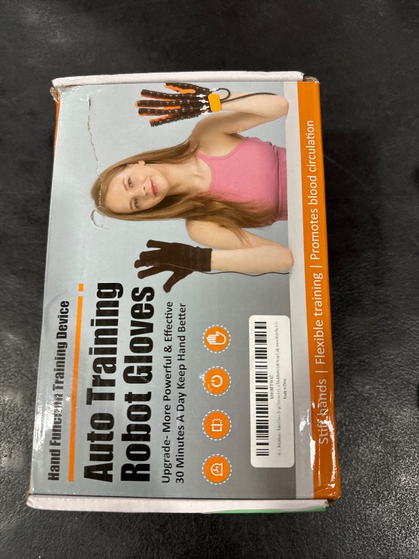 Photo 1 of JBMBHC Rehabilitation Robot Gloves, Finger Exerciser for Stroke Recovery Hand Glove Equipment Hand Function Rehabilitation