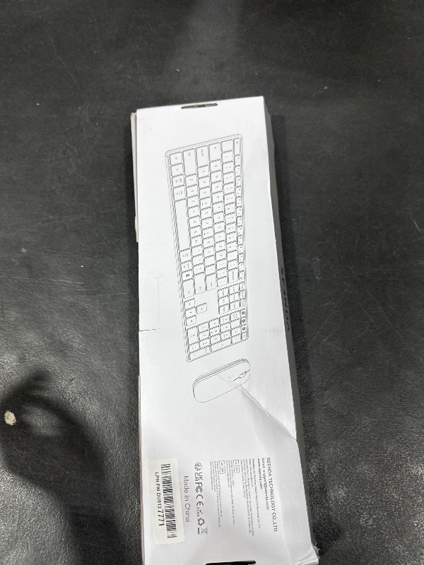 Photo 1 of Wireless Bluetooth Keyboard and Mouse Combo (USB + Dual BT), seenda Multi-Device Rechargeable Slim Keyboard and Mouse, Compatible for Win 7/8/10, MacBook Pro/Air, iPad, Tablet - Black Gray