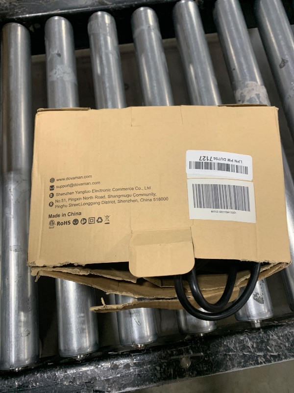 Photo 1 of DOVAMAN ROS01A Orbital Sander, 3A Random Orbit Sander, 6 Variable Speeds, Up to 13000 rpm, 12pcs Sandpapers, 5in Sanding Pad, Dust Collection, Electric Tool Perfect for Woodworking