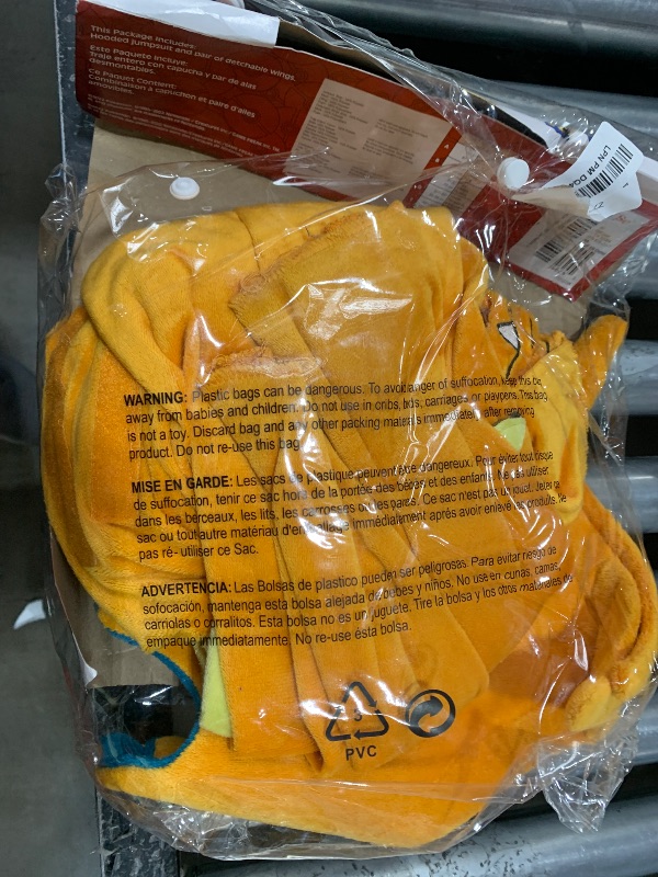 Photo 1 of Disguise Charizard Costume for Kids, Official Pokemon Costume Hooded Jumpsuit, Child Size Medium (7-8)