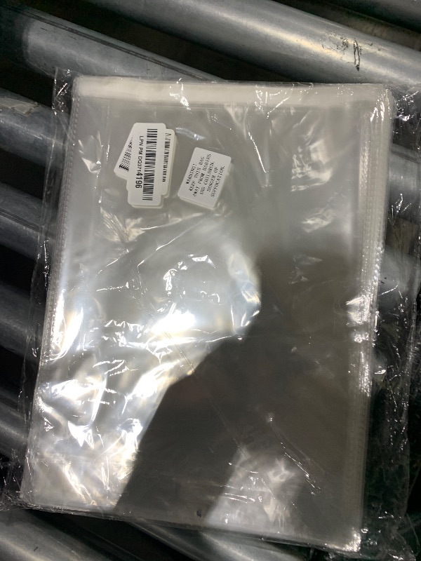 Photo 1 of 100 Pieces (9x12 Inch) Clear Plastic Bags for Packaging, Clothing & T-Shirts Strong Packing Self Adhesive Cellophane Bag