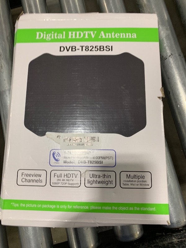 Photo 1 of 1600+ Miles Digital Antenna for Smart TV Indoor, 2025 TV Antennas for Local Channels, HDTV Antenna Indoor/Outdoor with Amplifier 360° Reception, Support 8K 4K 1080p with 25ft Coaxial Cable