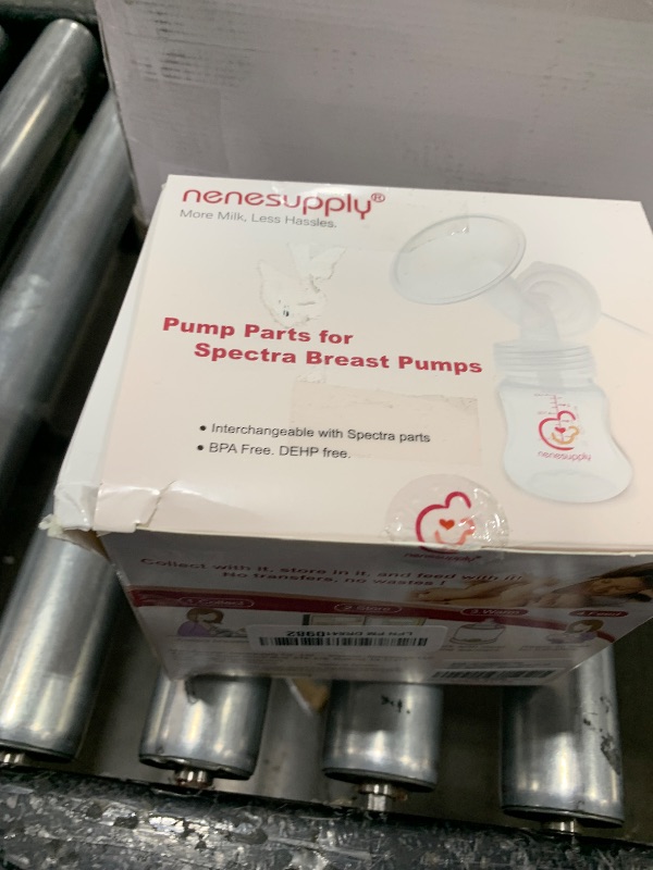 Photo 1 of Nenesupply Pump Parts Compatible with Spectra S2 S1 9 Plus Breast Pump to Replace Spectra Pump Parts S2 Accessories Flange 24mm Duckbill Valve Tubing Pumping Bottles Backflow Protector