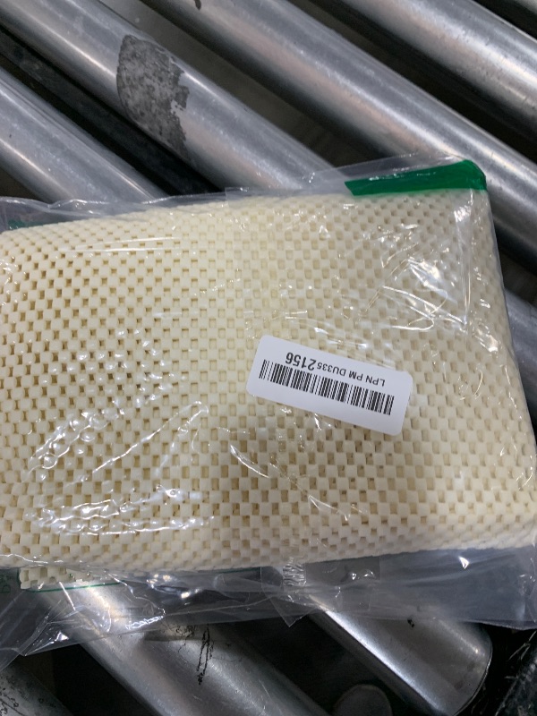 Photo 2 of TJWODO Non Slip Area Rug Pads Non Skid Rug Gripper 2x3 Feet Extra Thick Pad Anti-Slip Carpet Rug Mats for Hardwood Surface Floors, Keep Rugs Safe and in Place (2 x 3 Ft)