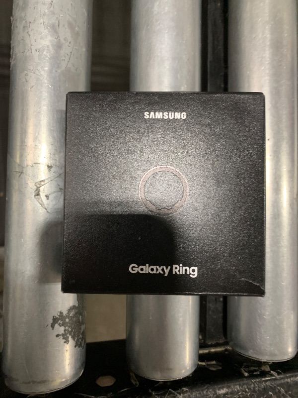 Photo 1 of SAMSUNG Galaxy Ring, AI Smart Ring, Size First w/Sizing Kit, No App Subscription, Fitness Monitor, Sleep Tracker, Up to 7-Day Battery, Size 12, Titanium Black [US Version, 1Yr Manufacturer Warranty]