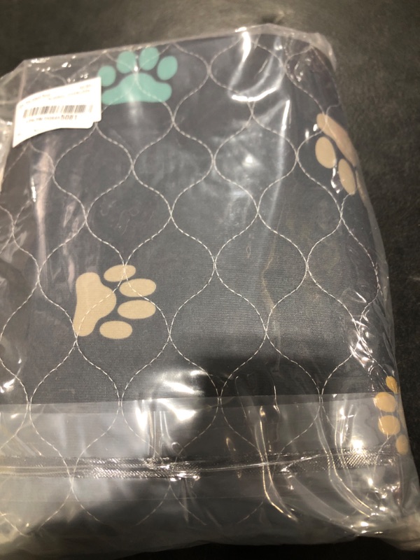 Photo 1 of Aitmexcn Washable Puppy Dog Pee Pad, 2PCS 100% Waterproof Whelping Training Mat for Puppy/Senior Dog, Fast Drying Reusable Puppy Pads for Indoor, Outdoor and Car Travel- 48'' x 48'',Gray