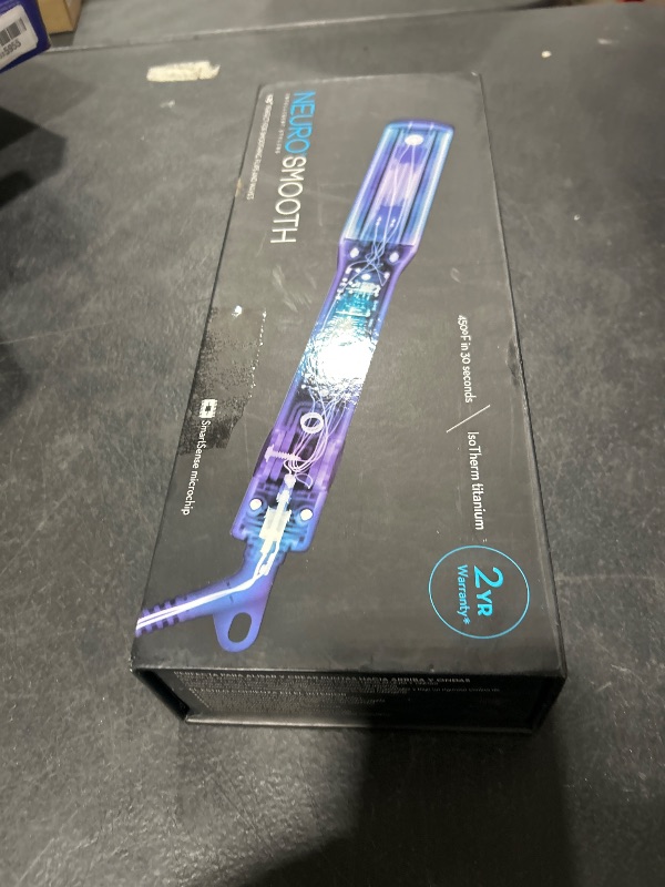 Photo 1 of Neuro by Paul Mitchell Smooth Titanium Flat Iron, Adjustable Heat Settings, For Advanced Smoothing + Straightening, 1.25"