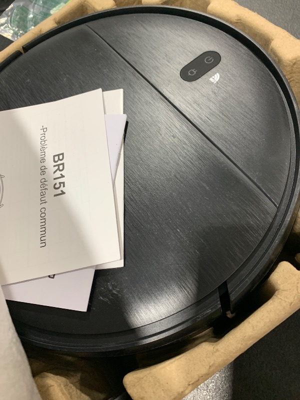 Photo 1 of Robot Vacuum and Mop, 2 in 1 Robotic Vacuum Cleaner with Schedule, App/Voice, Slim Mopping Vacuum Robot with Watertank and Dustbin, Self-Charging, Easy of Use, Ideal for Hard Floor, Pet Hair, Carpet