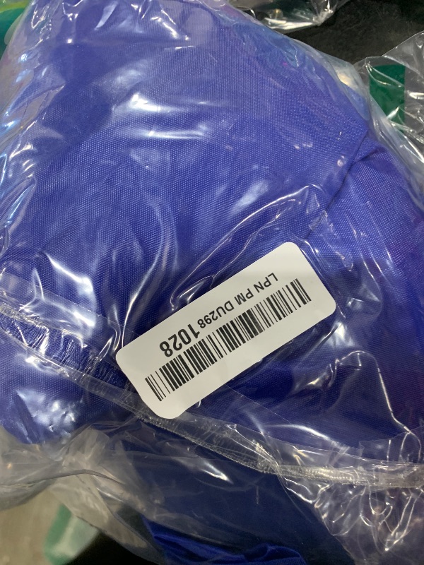 Photo 1 of 100L Extra Large Storage Bags, Big Moving Bags with Strong Zippers & Carrying Handles, Packing Bags for Moving, Storage, Travel and Camping, Storage Totes For Space Saving (Blue, 2 Pack)