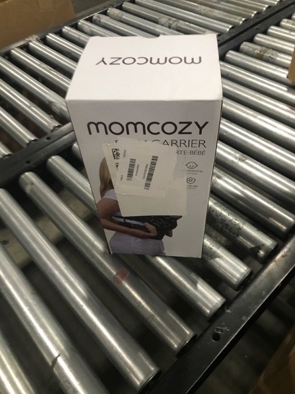 Photo 1 of Momcozy Baby Carrier - Ergonomic, Cozy and Lightweight Carrier for 7-44lbs, Effortless to Put On, Ideal for Hands-Free Parenting, Enhanced Lumbar Support, Purehug for Infant to Toddler, Black