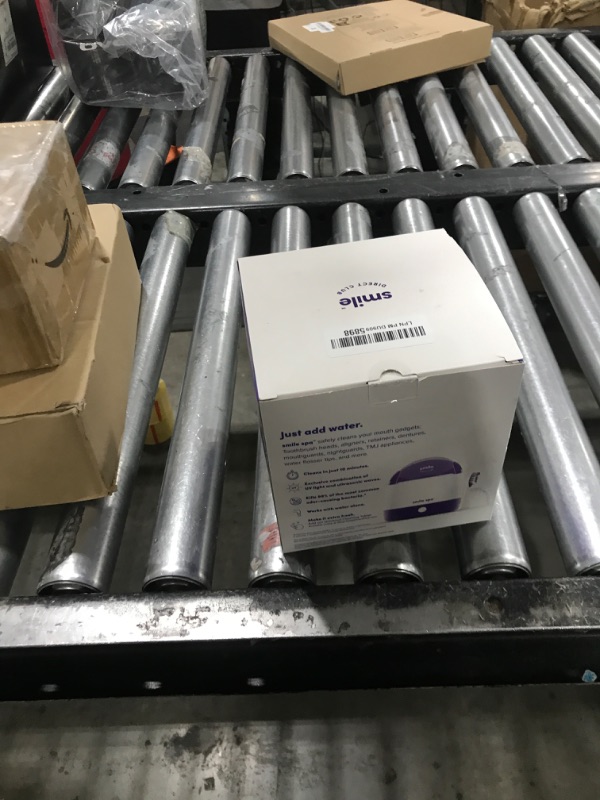 Photo 1 of SmileDirectClub Smile Spa Ultrasonic and UV Cleaning Machine for Alingers, Retainers, Toothbrush Heads, and More