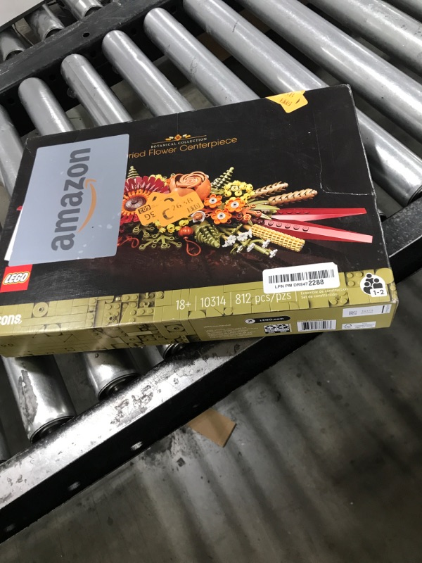 Photo 1 of LEGO Icons Dried Flower Centerpiece Building Set - Artificial Flowers for Dinner Table Centerpieces, Adults Ages 18+ - Floral Home Decor - 10314