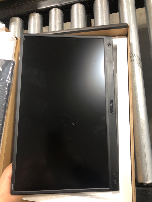 Photo 1 of ASUS ZenScreen 15.6” 1080P Portable USB Monitor (MB166C) - Full HD, IPS, USB Type-C, , Tripod Mountable, Anti-Glare Surface, Protective Sleeve, 3-Year Warranty