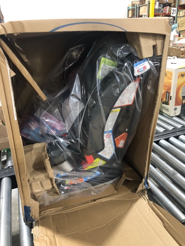 Photo 1 of Graco SlimFit 3-in-1 Convertible Car Seat, Ultra-Space-Saving Design, Darcie, Suitable for Rear and Forward-Facing, Highback Booster Seat with 10-Position Headrest