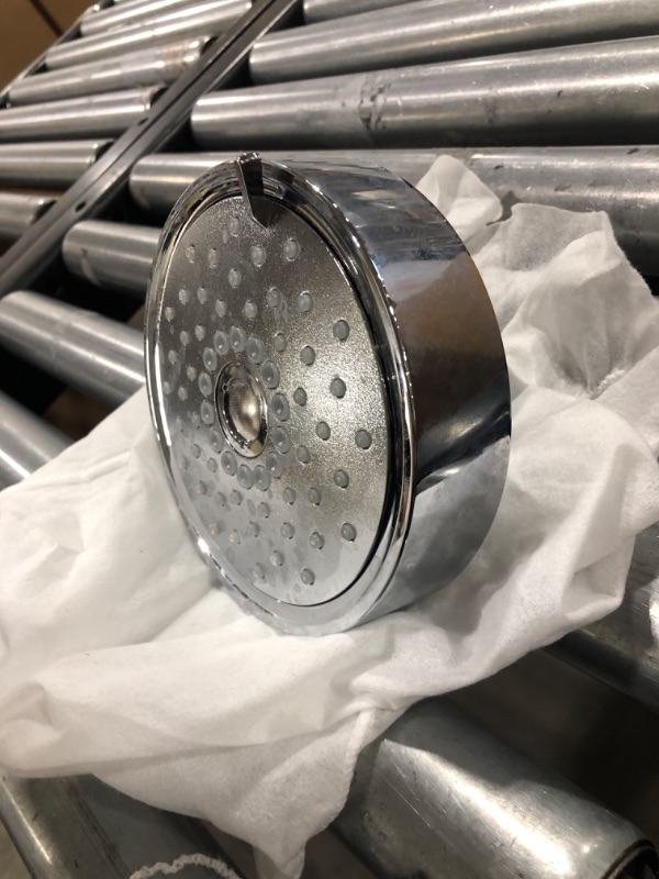 Photo 1 of KOHLER 22170-CP Purist 2.5 GPM Multi Function Shower Head with MasterClean and Katalyst Air-Induction Spray Technology, Polished Chrome