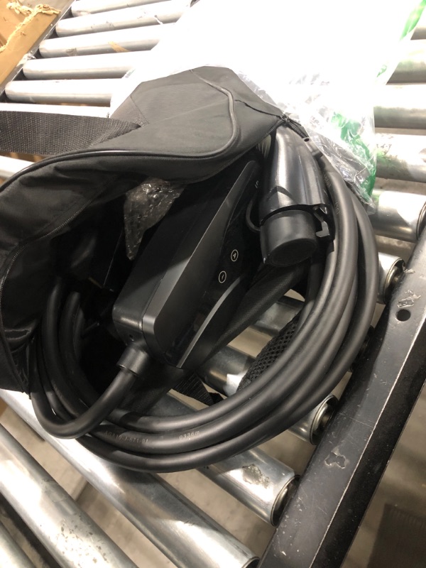 Photo 1 of SEGUMA Level 2 EV Charger, 40Amp Electric Car Charger Portable EV Charger 25FT Cable with NEMA 14-50 Plug, Adjustable Current, Timing Delay Electric Vehicle Charger for J1772 BEVs/PHEVs 240V 9.6kW