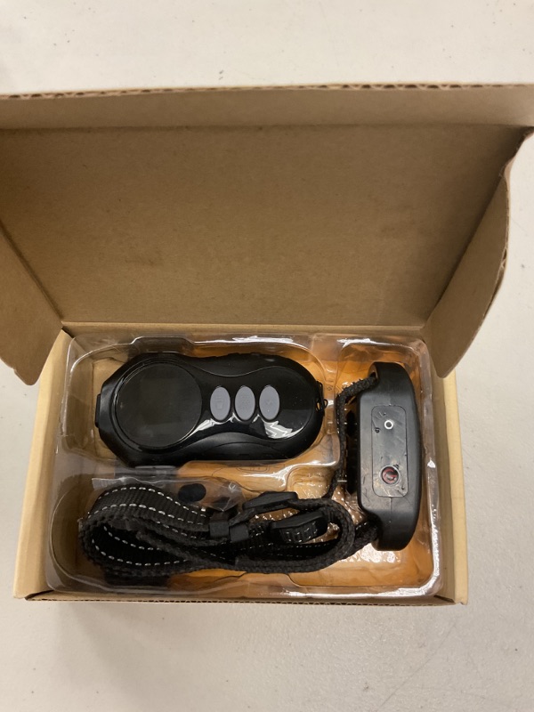 Photo 1 of Dog Shock Collar-Obvious Training Effect, Dog Training Collar with Remote for Large Medium Small Dogs, Rechargeable E-Collar Waterproof Collars with Flashlight Beep Vibration and Shock Training Modes