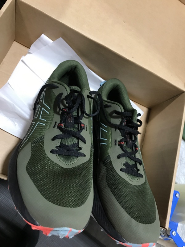 Photo 1 of ASICS Men's Gel-Excite Trail 2 Running Shoes, 12, SMOG Green/Smoke Blue