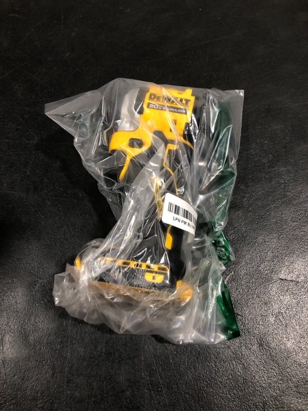 Photo 1 of DEWALT DCF850B 20V Cordless Brushless Compact 1/4'' Impact Driver (Tool Only) (DCF850B-NBX) (Renewed)