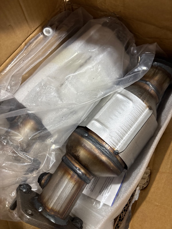 Photo 1 of JT Exhaust Front Catalytic Converter Compatible with Nissan Pathfinder 2005-2012, Frontier 2005-2018, 2005-2015 Nissan Xterra 4.0L(Front right and left)(EPA Compliant)