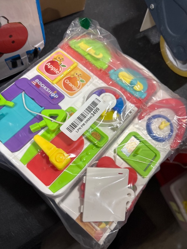 Photo 1 of Toddler Toys for 1-2 Year Old Boy, Musical Montessori Busy Board, Early Educational Toy for Toddlers 1-3, Motor Skills Developmental Toy for 12-18 Month Age, Birthday Gift for 1+ Year Old Boy Girl