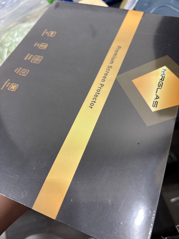 Photo 1 of MRGLAS 4-Pack Screen Protector for iPhone 16 Pro Max [9H+ Military-grade Aerospace Glass][Auto-Alignment Kit][HD Clear] Shatterproof Tempered Glass Film for 16 Pro Max 6.9" Case-Friendly, Zero-bubble