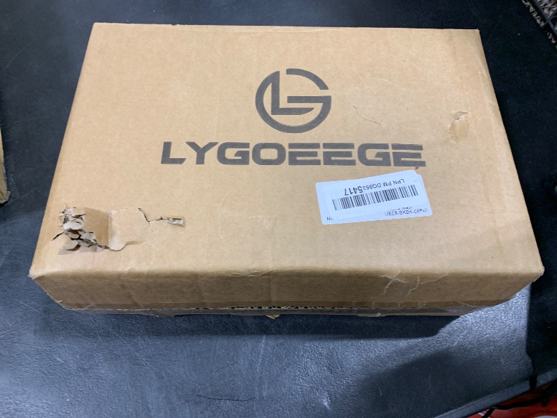 Photo 1 of Lygoeege Fixed Heavy Duty Caster Wheel, 6 Inch*2,800lb Capacity, Black Rim, Solid Rubber, Cast Iron,Outdoor,Flat Free for Carts,Dolly, Workbench,Trolley,DIY Tools