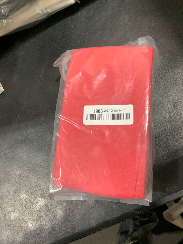 Photo 1 of 2 Ply Red Beverage Napkins (Pack of 100ct)