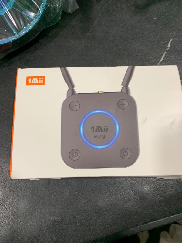 Photo 1 of [Upgraded] 1Mii B06Pro Long Range Bluetooth Receiver, HiFi Wireless Audio Adapter, Bluetooth 5.1 Receiver with 3D Surround aptX HD Low Latency Optical RCA AUX 3.5mm Coaxial for Home Stereo System
