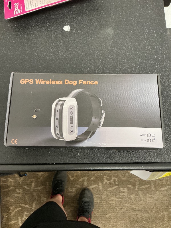 Photo 1 of FOCUSER GPS Wireless Dog Fence System, Electric Satellite Technology Pet Containment System by GPS Signal for Dogs and Pets with Waterproof & Rechargeable Collar Receiver, Container Boundary (Black)