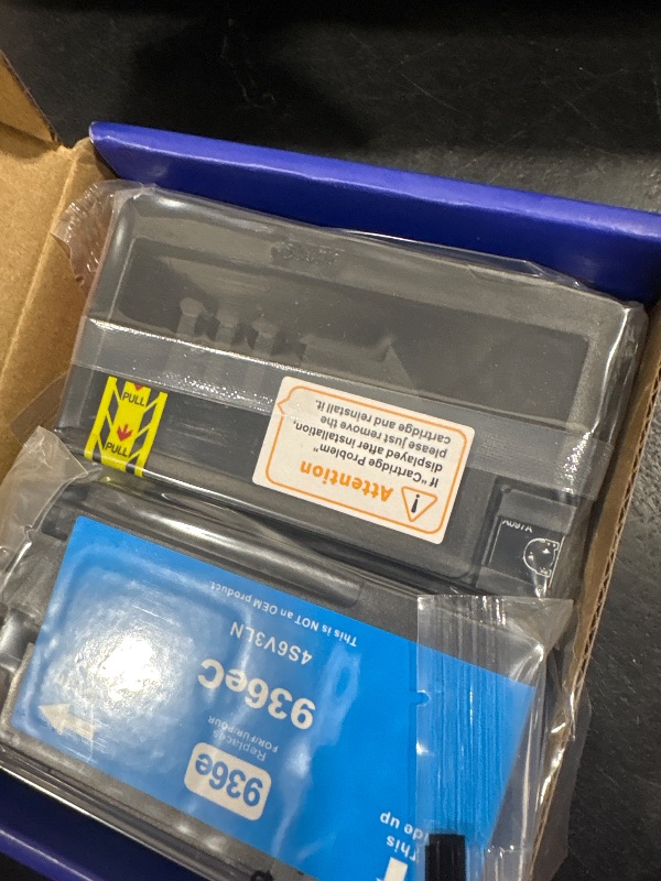 Photo 1 of 936XL 936 Ink Cartridges Combo Pack Replacement for HP Ink 936XL Black and 936 Color Work with HP OfficeJet Pro 9120 Series 9720 9730 9110 9120 9130 9110b 9120b 9130b Printers | with Chip - 4 Pack