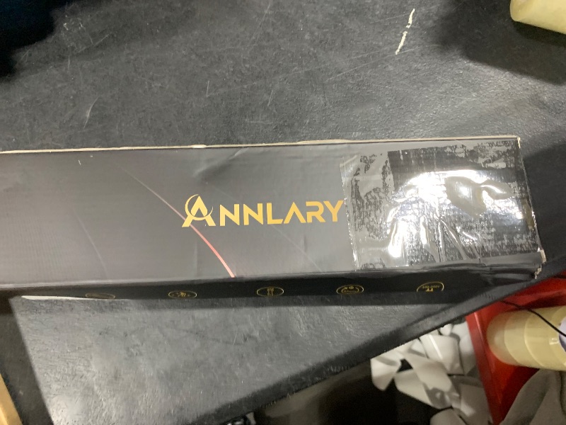 Photo 1 of Annlary Hair Straightener, 1 Inch Flat Iron Straightener and Curler 2 in 1, Titanium Ceramic Ionic Dual Voltage Straightener with Anti-Iron Silicone for Less Frizz, Shinier & Smoother Hair