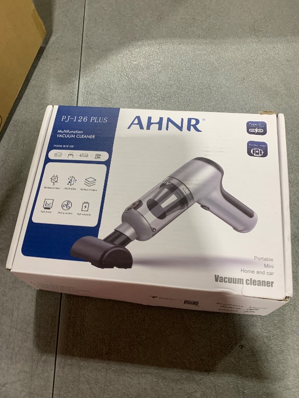 Photo 1 of AHNR Handheld Car Vacuum Cleaner Cordless with Brushless Motor, 20000PA High Power Vacuum Cleaner & Air Duster, 3 in 1 Keyboard Portable Vacuum Cleaner, Mini Hand Held Vacuum Cleaner for Car Home