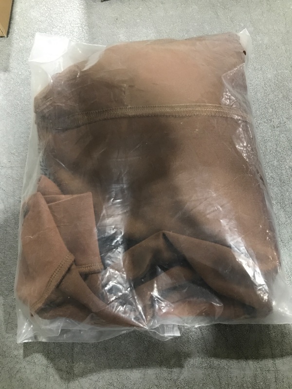 Photo 1 of ANRABESS Women 2 Piece Outfits Sweatsuit Oversized Sweatshirt Sweatpants Tracksuit Sweat Lounge Matching Set 2025 Fall Trendy Brown Large
