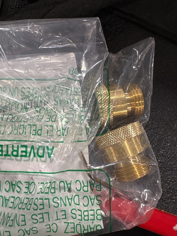 Photo 1 of Vacuum Breaker Hose Bib Backflow Preventer, 3/4 Inch, Anti-Siphon Vacuum Breaker, Brass Plumbing Fitting,Lead-free brass(2PCS)