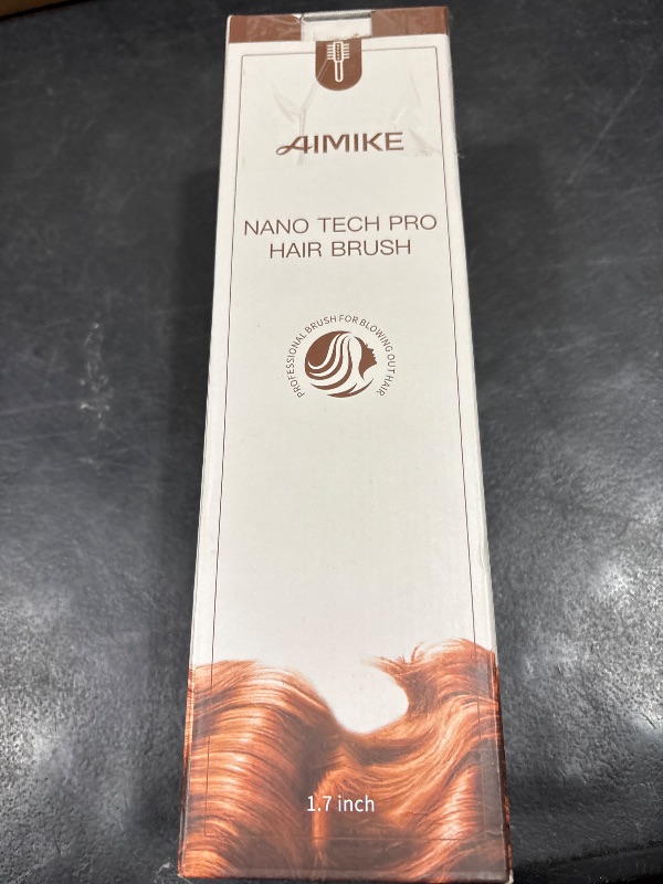 Photo 1 of AIMIKE Round Brush for Blow Out, Medium Round Hair Brush Nano Thermal Ceramic & Ionic Tech, for Blow Drying & Styling, Curling and Shine - 2.9 inch Barrel w/Boar Bristles
