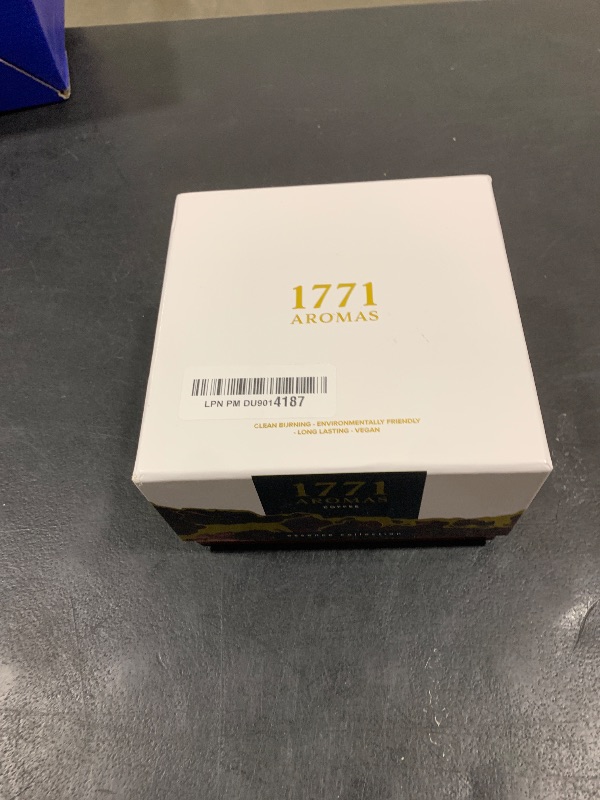 Photo 1 of 1771 Aromas Coffee Scented Candles - 100% Natural Soy Wax - Large 3 Wick Jar Candle - Up to 50 Hours Burning Time - Candles for Home - Aromatherapy Candles - Housewarming Gift for Men and Women