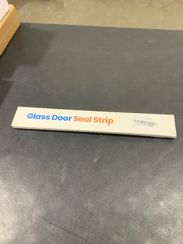 Photo 1 of AmazerBath Shower Door Side Seal Strip 78.75 Inches (15.75inches * 5) - 5 Sections Segmented Shower Installation Kit, Frameless Glass Door Seal Strip - Suitable for 1/4 Inch Glass
