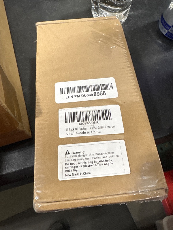 Photo 1 of 18 Pack Oil Rubbed Bronze Door Hinges 3.5" x 3 1/2 Inch Black Brushed Interior Hinge Rounded 5/8" Radius Corner 3 ½"Iron Residential Standard Bedroom Bifold Single Double Doors Hardware Kit